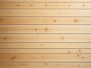 Obraz premium Close-up of light-colored wooden planks, natural pattern, horizontal lines