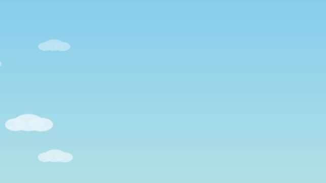 cloud floating animation