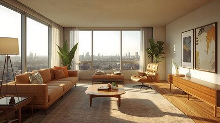 Fototapeta premium modern living room