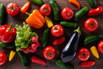 Fresh Farm Vegetables Assortment