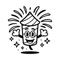 Firecracker Cartoon