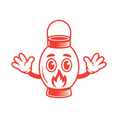 Fire Lantern Cartoon