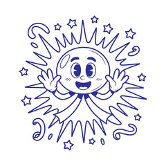 Fireworks Starburst Character