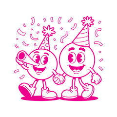 Party Friends Cartoon