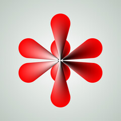 red ribbon bow
