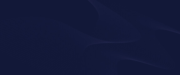 Premium background design with diagonal dark blue line pattern. Vector horizontal template for digital lux business banner, contemporary formal invitation, luxury voucher, prestigious gift certificate