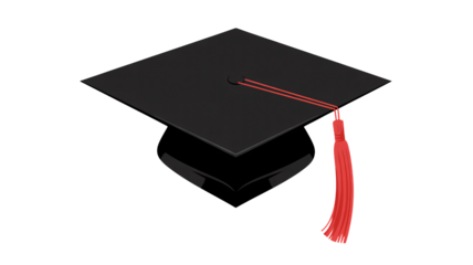 Graduation cap symbolizes academic achievement and new beginnings, perfect for education, success, and celebration themed designs or presentations