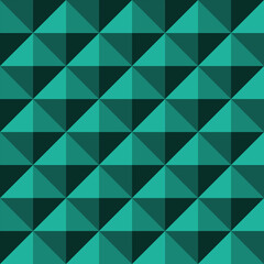 Obraz premium Geometric pattern in shades of Turquoise