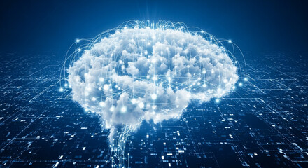 Artificial intelligence cloud computing brain neural network technology ai