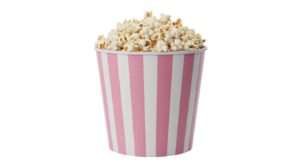 Movie night perfection with a bucket overflowing with buttery popcorn, ready for sharing with friends, family, or binge watching favorite shows