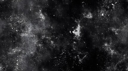 Obraz premium Dark background with textured white speckles and scratches.