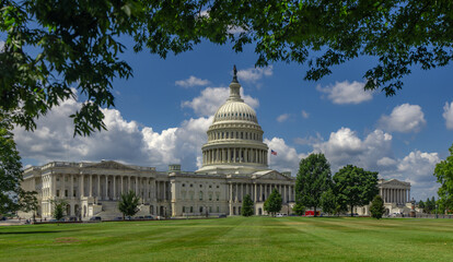 Washington DC. Congress and Senate. USA Capitol.