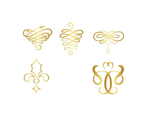 luxury shape set Vector ,Abstract Vector Free SVG Download