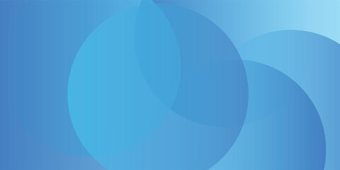Abstract background blue with dynamic circle shape elements. Trendy and modern geometric gradient background. Vector Illustration
