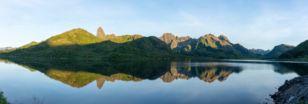 Reka mountain, Selnes, Eidsfjord, Sortland, Nordland, Norway
