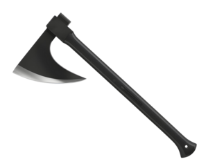 Axe with a Sleek Design, A Modern Take on a Classic Tool, isolated studio shot