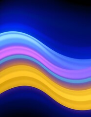 Wavy colourful background with lines