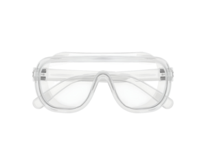 Clear Safety Goggles Offer Protection in Various Industrial and Laboratory Environments