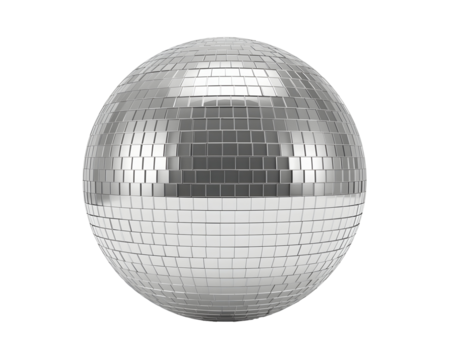 Dazzling disco ball shimmering on a captivating display of light and captivating patterns