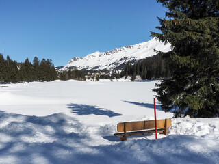 Lenzerheide, winter Landscape Images