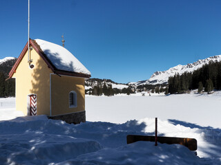 Lenzerheide, winter Landscape Images
