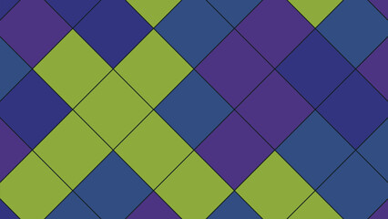 Abstract geometric background with colorful rhombus shapes and modern design