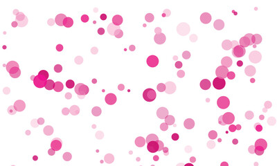Bokeh Bubbles in Pink Hues