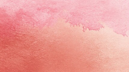 Fototapeta premium pastel pink peach gradient background minimalist design with grainy texture and watercolor style