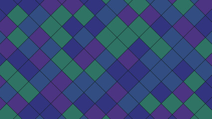 Abstract geometric pattern with colorful rhombus shapes background template design