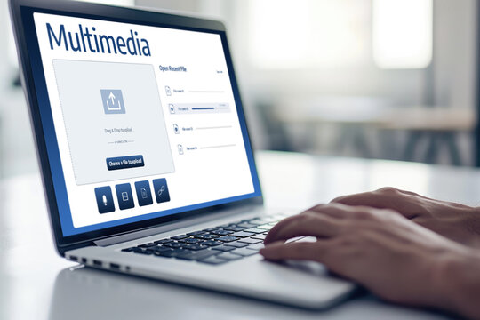 Multimedia cloud computing storage for uploading and store files online brisk for internet users and online business.