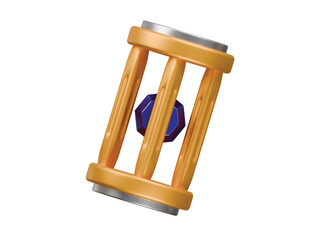 energy crystal icon 3d illustration render