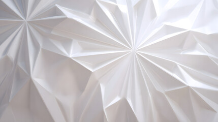 Intricate white geometric patterns create a visually striking texture, embodying simplicity and elegance.