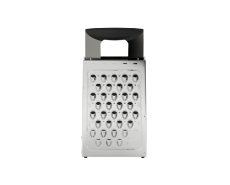 Precise kitchen tool, Studio Shot of a Grater highlighting its sharp and effective grating surface