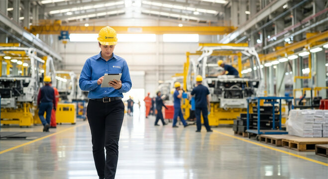 forklift operator in warehouse