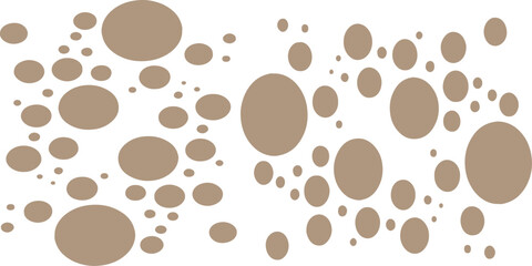 Obraz premium Seamless coffee beans pattern with brown texture illustration for food design