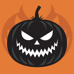 black-silhouette-of-scary-pumpkin-faces--halloween.eps