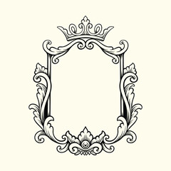 Balinese ornament design vector art