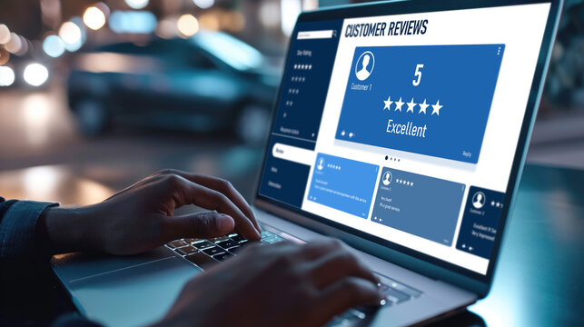 Customer experience and review analysis by brisk computer software for corporate business