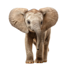 Fototapeta premium baby elephant png elephant calf png cute elephant png standing elephant png wildlife png transparent background image