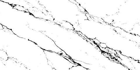 "Polished white marble with fine black veins, seamless texture suitable for luxury interiors, wall cladding, countertops, flooring, and sophisticated architectural surfaces"