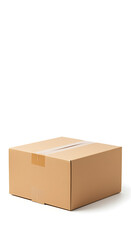 Fototapeta premium Cardboard Box Versatile Packaging for Shipping and Storage Needs