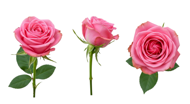 Pink Rose Flower Bouquet Isolated on Black Floral Wedding Valentine s Day Romantic Love on transparent background