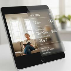 The Telemedicine Connection: A Doctor's Interface Overlaying a Patient's Home