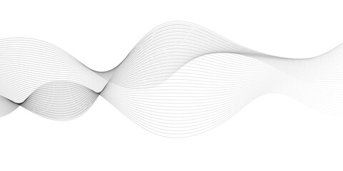 Trendy geometric background of smooth wave blend lines. Vector illustration for banners, posters, covers. Abstract modern design, Abstract background vector.