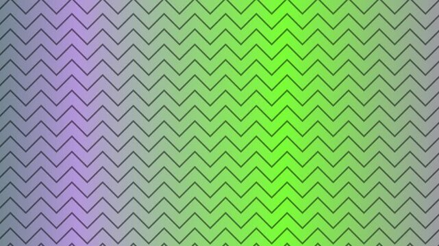 Wavy zigzag pattern abstract loop motion background