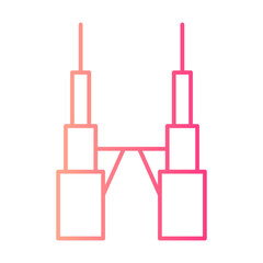 building gradient icon