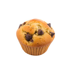 muffin isolated on white background