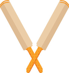 Crossed Cricket Bats Icon