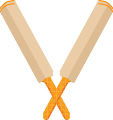 Classic Cricket Symbol Design