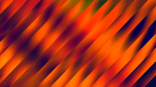 Vibrant Ribbed Glass Abstract Background Animation. Colorful abstract video with a dynamic ribbed glass effect and smooth gradient transitions, perfect for modern digital backgrounds.